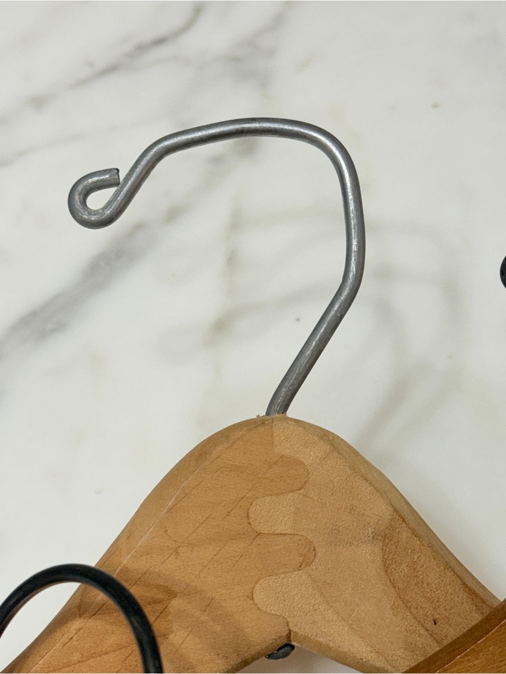 1930’s-1960’s Vintage Natural Wood Suit Hangers from Texas - Picture 9 of 17